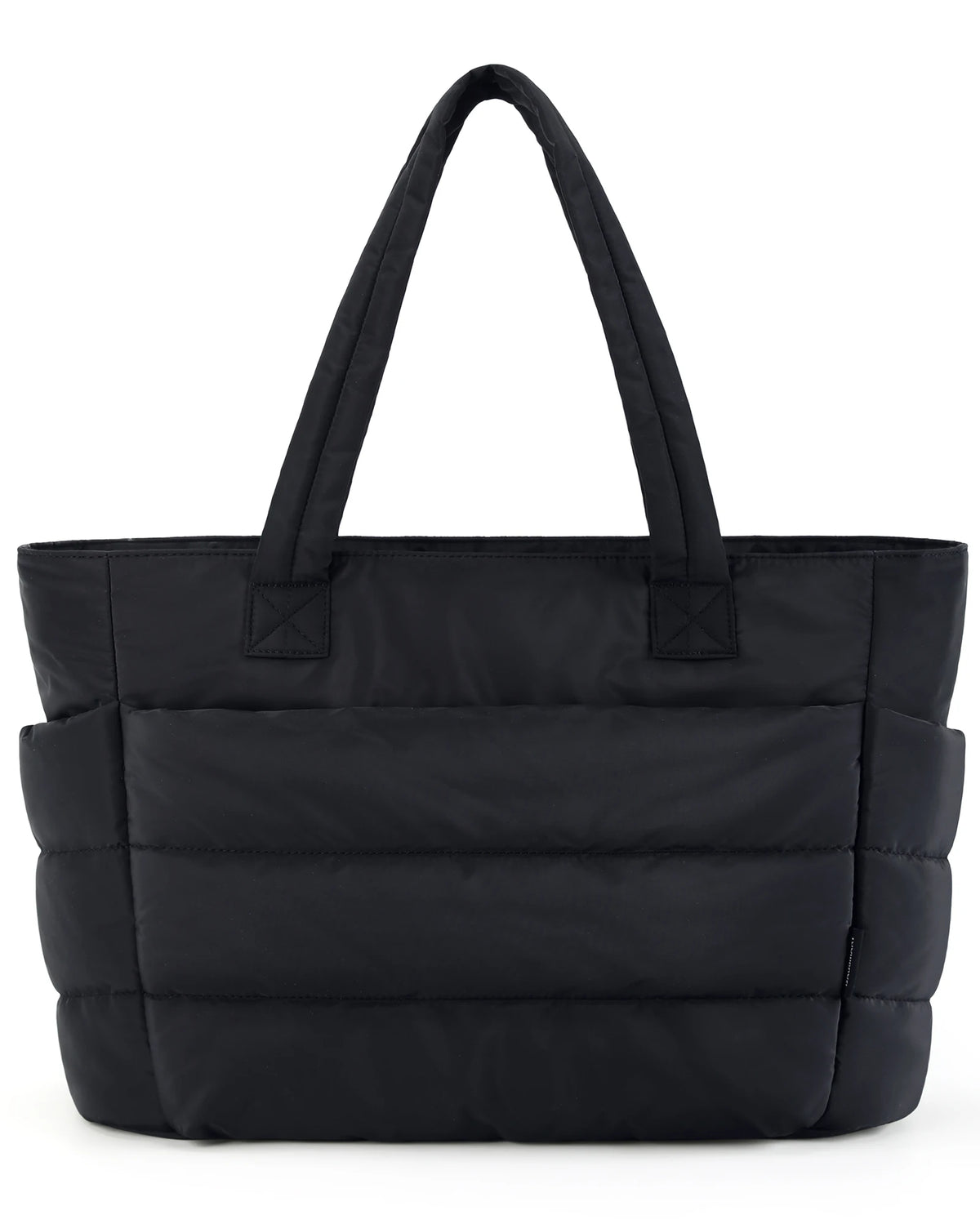 The Bubble Tote Bag Cotton Padded Female Quilting Puffy Shoulder Shopper Purse | Simple Daily Handbag Women's Bags Luxegan