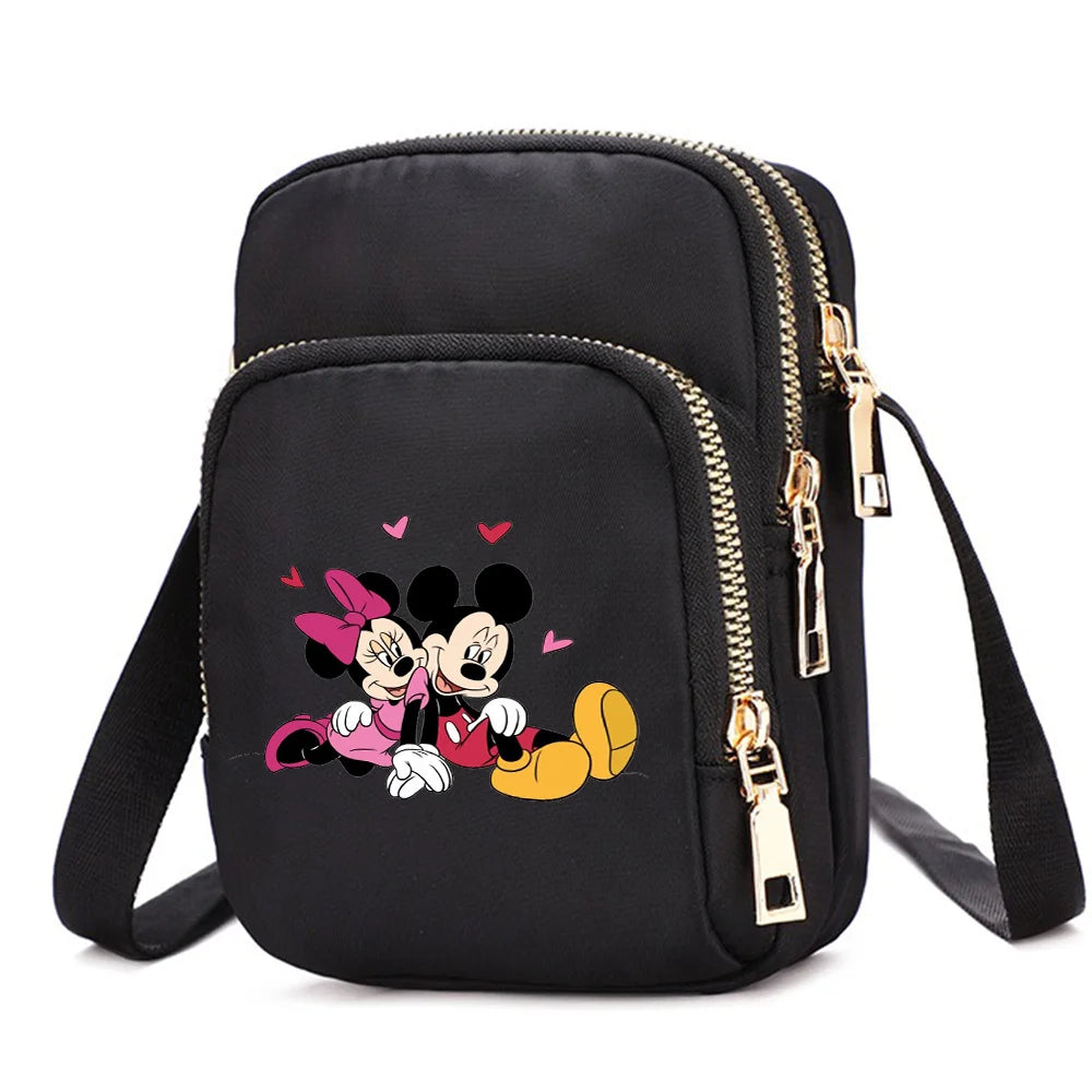 Disney Mickey & Minnie Mouse Shoulder Bag | Girls' Crossbody & Handbag Luxegan