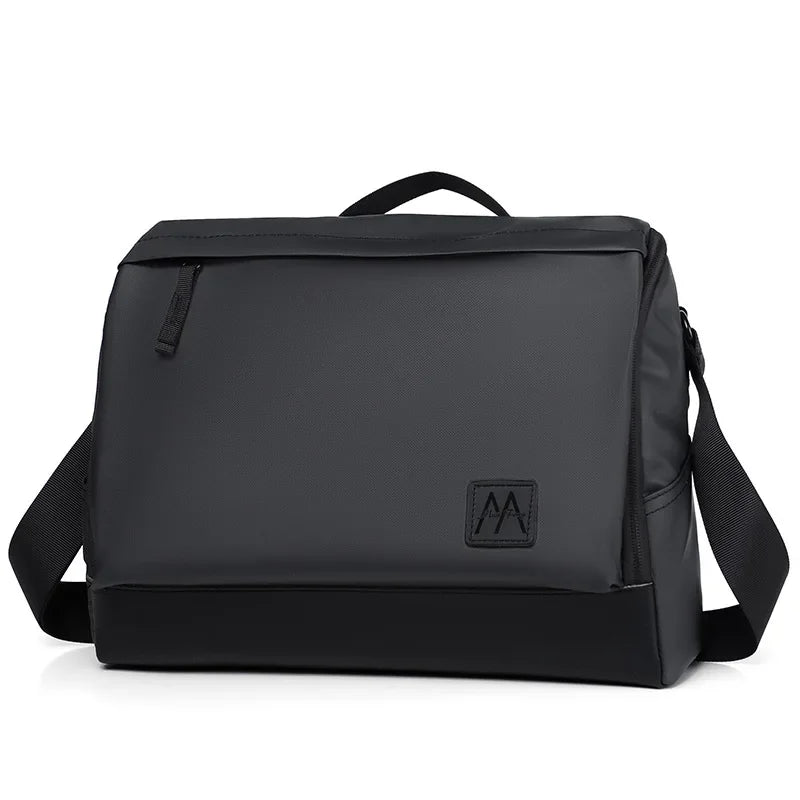 Men's Outdoor Messenger Bag | Casual & Lightweight Crossbody Bag | Simple Fashionable Business Briefcase & Shoulder Handbag Luxegan