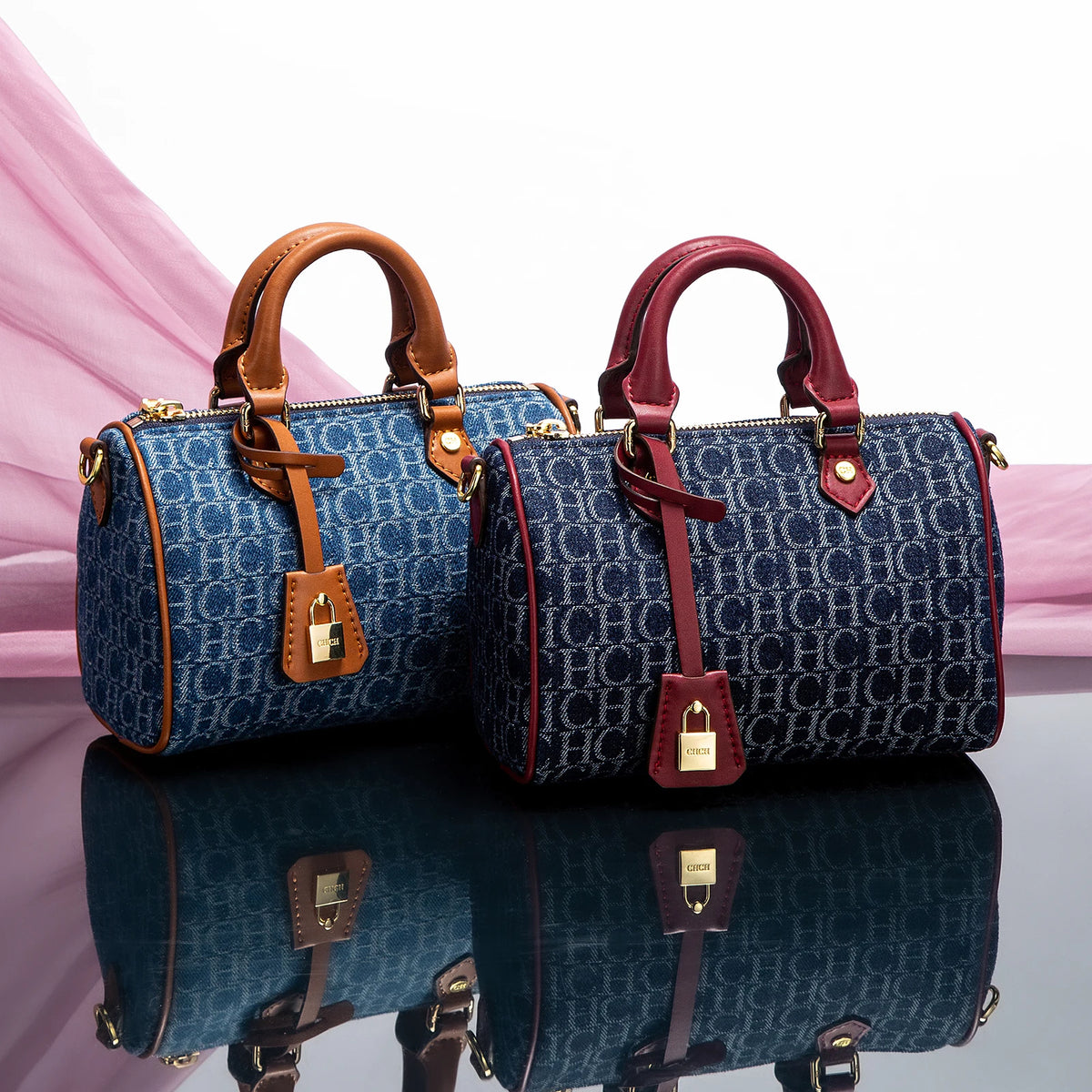 Women's Shoulder Bag New Cowboy Splicing Pillow Bag, Casual Party Women's Handbag Luxegan