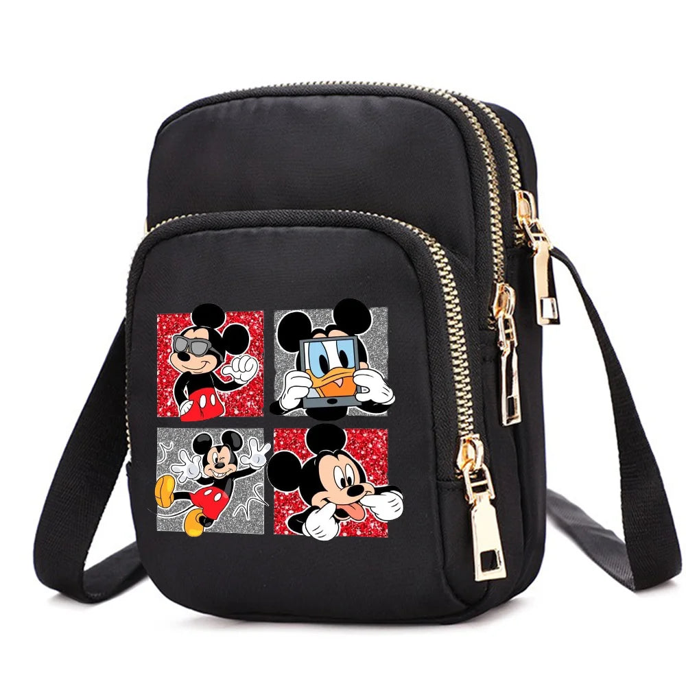 Disney Mickey & Minnie Mouse Shoulder Bag | Girls' Crossbody & Handbag Luxegan