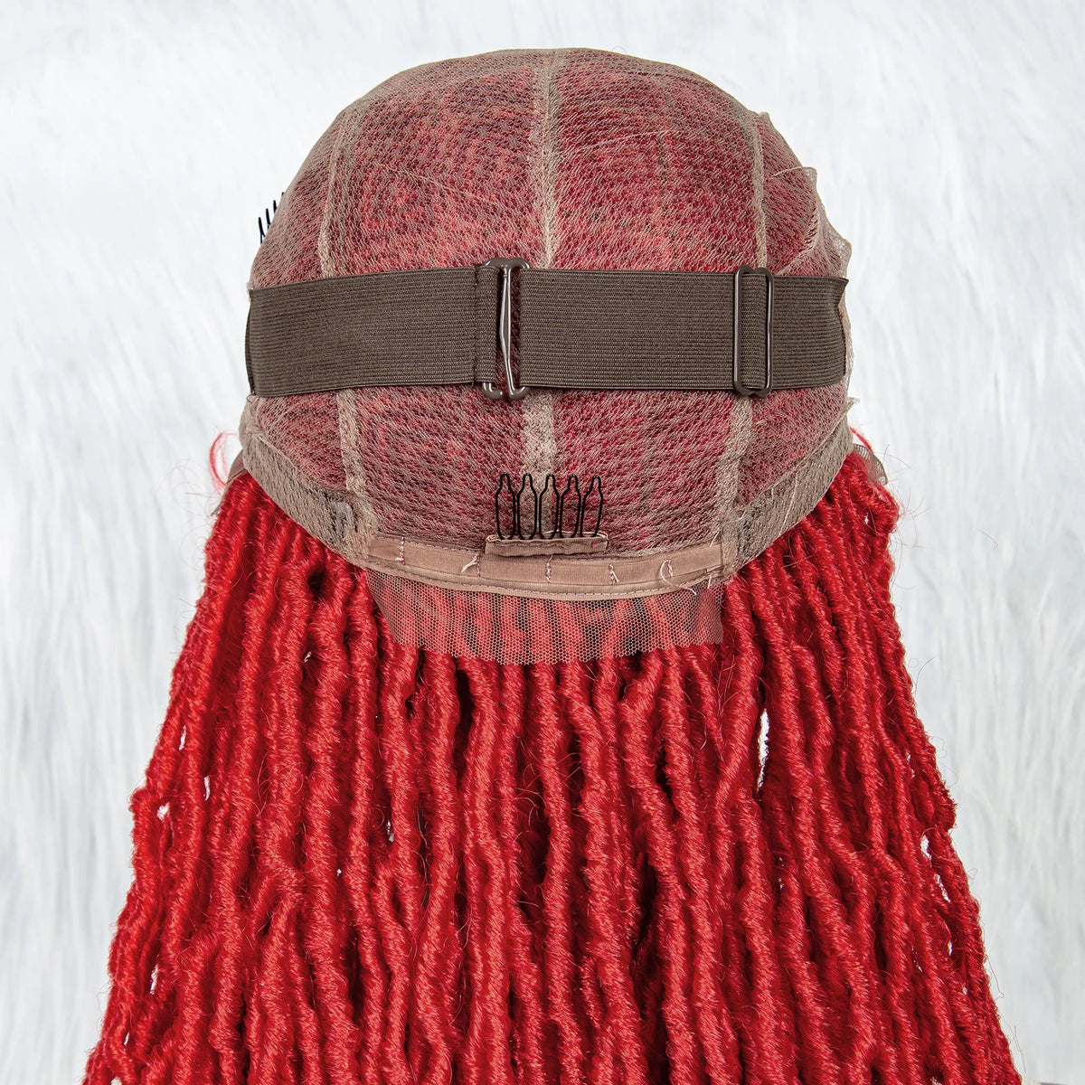 Pink & Blue Braided Wig | Full Lace Butterfly Locs & Dreadlocks