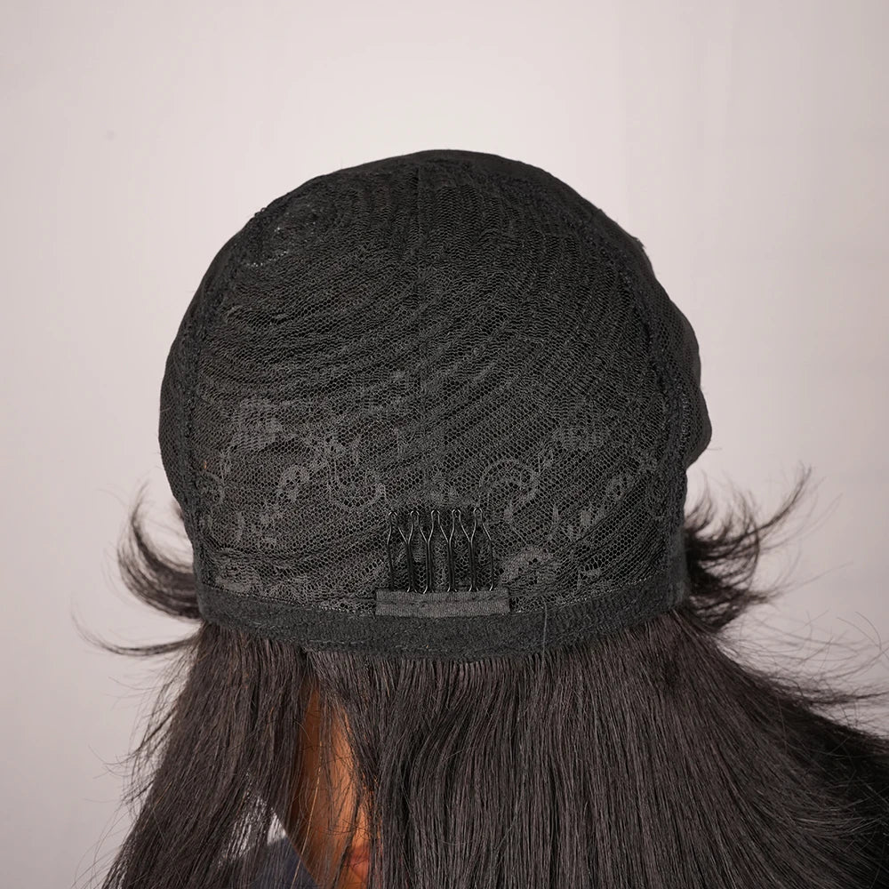 Short Pixie Cut Wig | 100% Brazilian Remy Human Hair | Full Machine Cap Luxegan