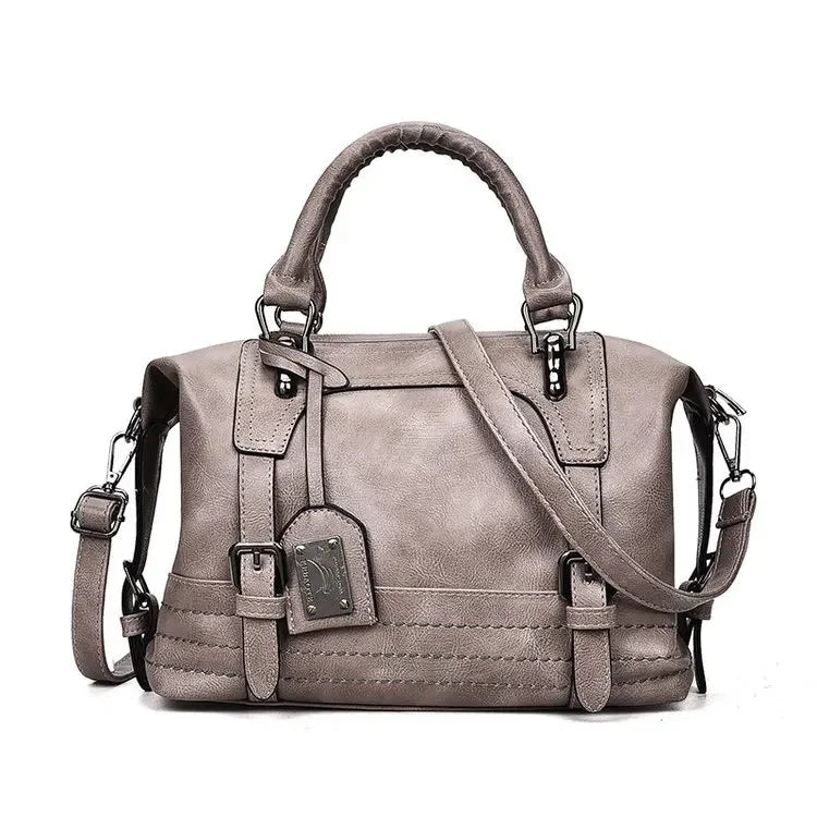 Women's PU Leather Crossbody Tote Handbag | Stylish Shoulder Bag for Daily Use Luxegan