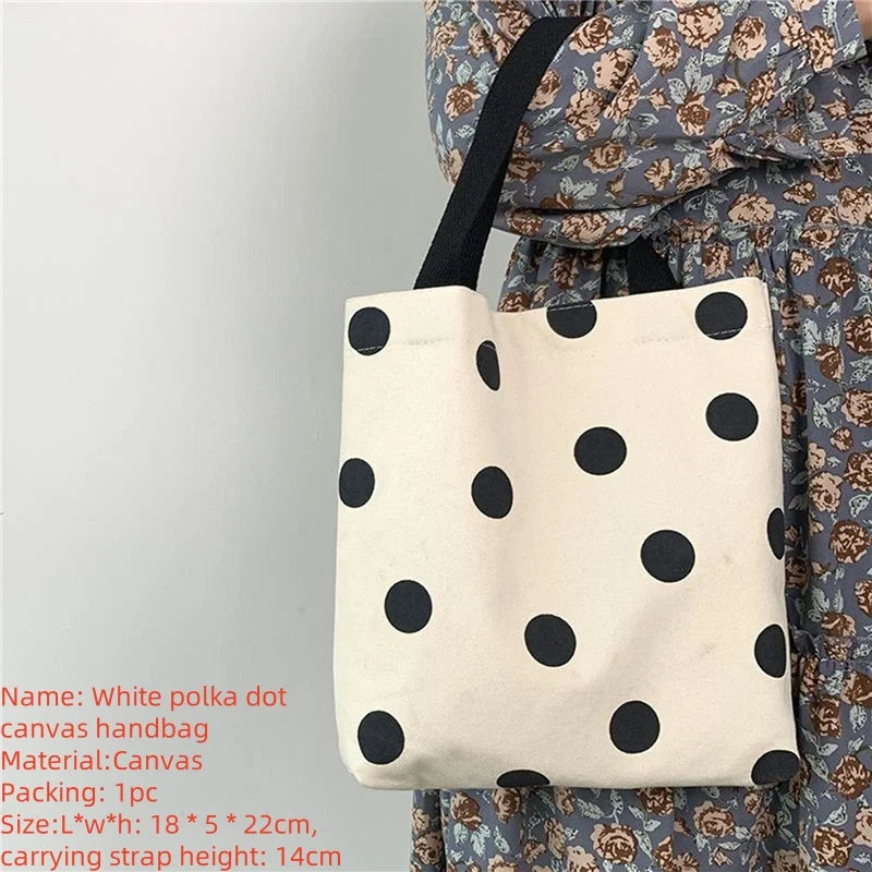 High-Quality Women’s Canvas Shoulder Bag | Sophisticated Cotton Cloth Shopping Bag | Elegant Large Tote for Students & Girls | Fashion-Forward Solid Color Book Bag with Secure Zipper Luxegan