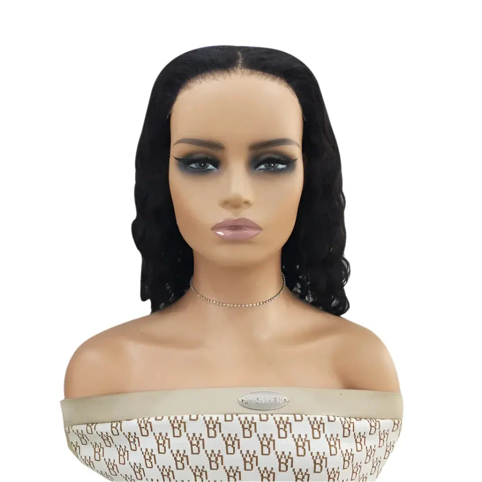 Short Bob | 6X4 | Body Wave Wig | Lace Front | Human Hair | Transparent Lace Closure | Pre-Cut | Pre-Plucked | Glueless | HD | Ready To Wear | Wear and Go Luxegan