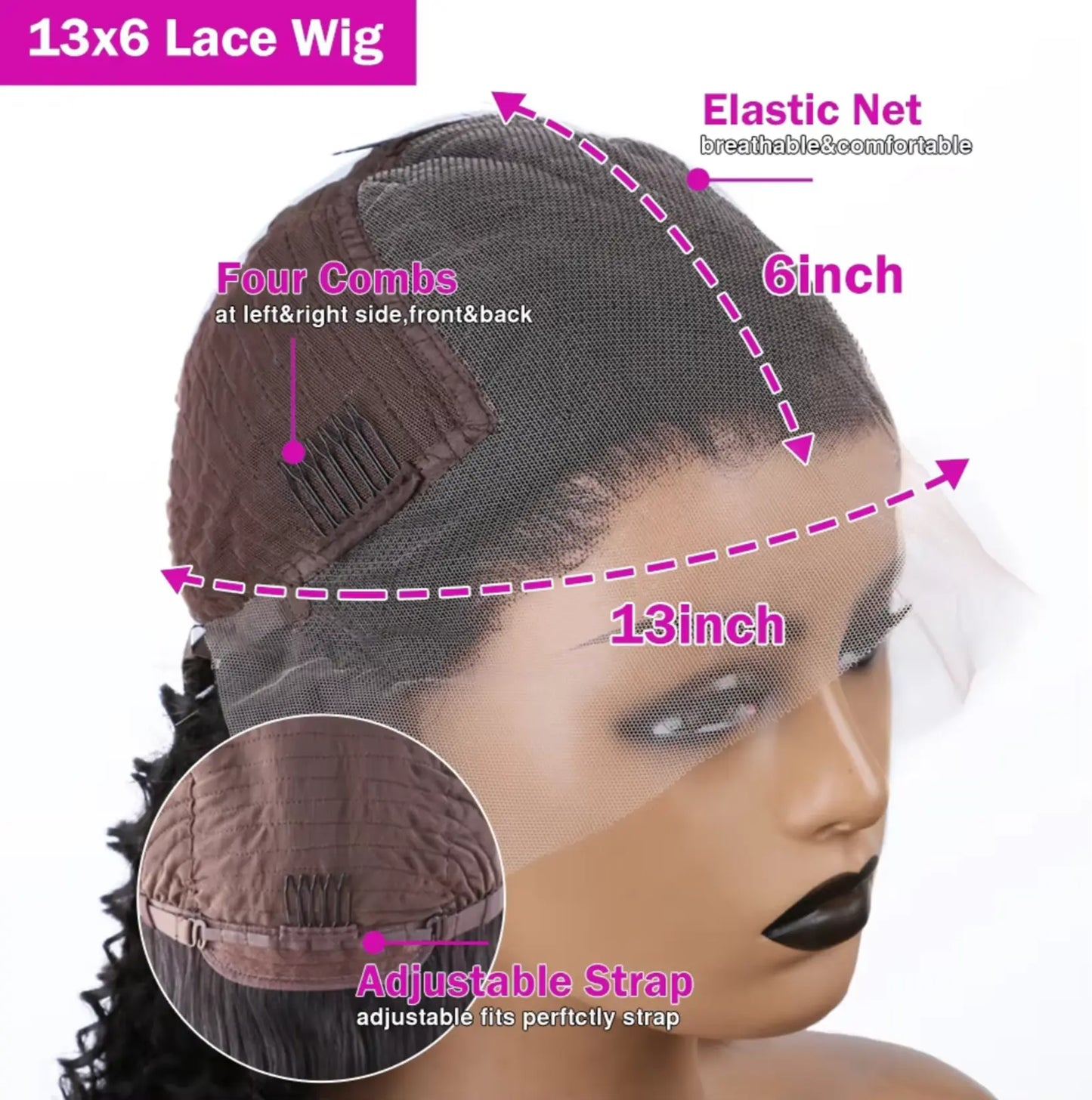 Straight Human Hair | HD Lace Frontal | Glueless | Ready To Wear | Brazilian | Preplucked