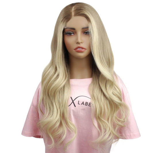 Taylor Glueless 5x5 HD Lace Professionally Colored 100% Human Hair Closure Wig Luxegan