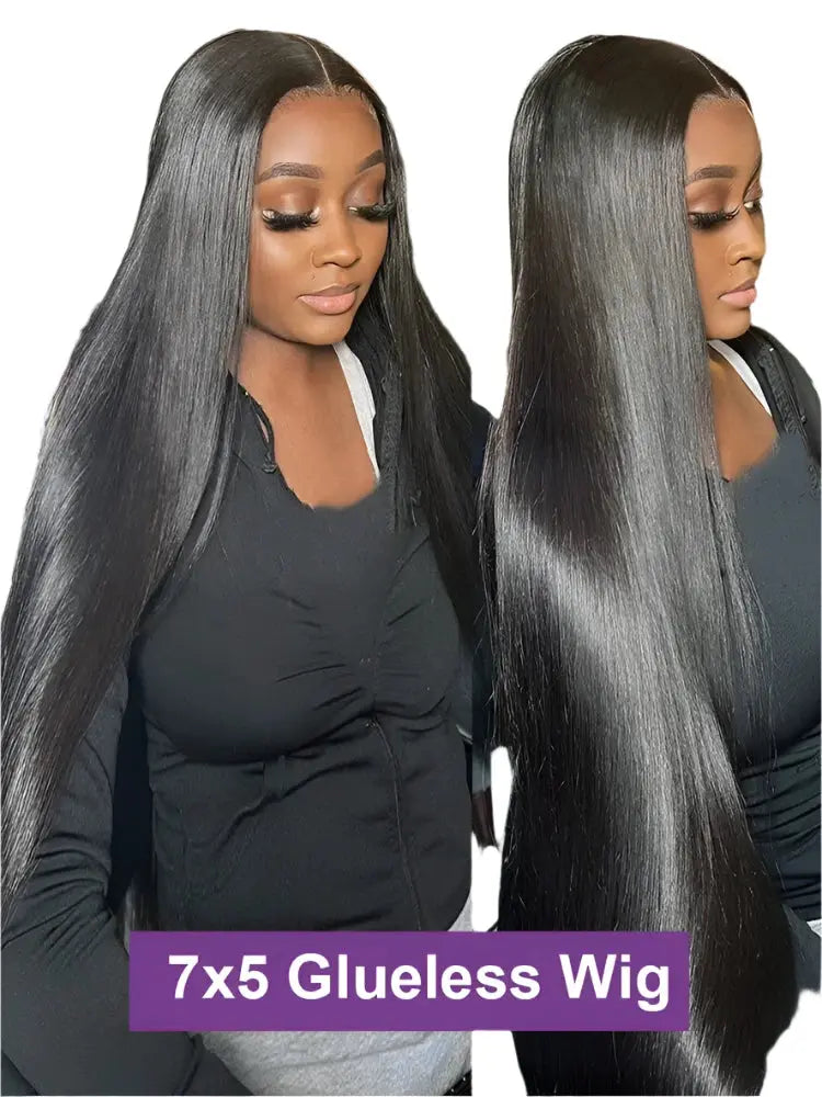 Wear and Go Bone Straight Human Hair Wig Luxegan