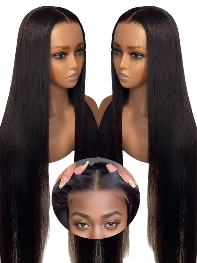 Wear and Go Bone Straight Human Hair Wig Luxegan