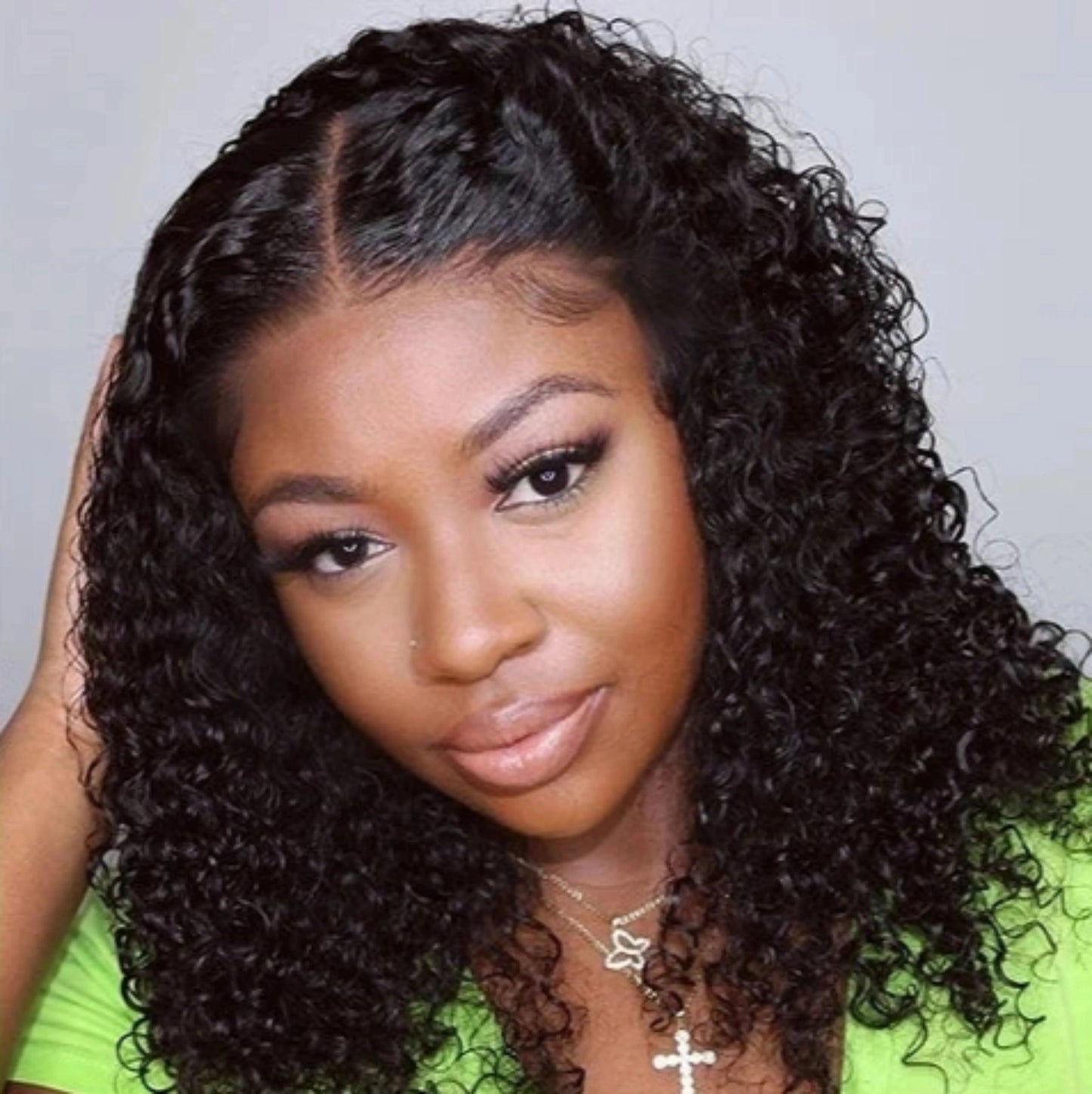 Wear and Go Glueless Short Curly Bob Wig | Deep Wave | 13x5x1 Lace Front | Brazilian Remy Hair Luxegan