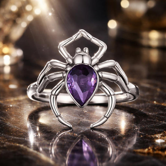 Anillo de circonita cúbica con pavé de plata de ley 925 para mujer, talla 6.0