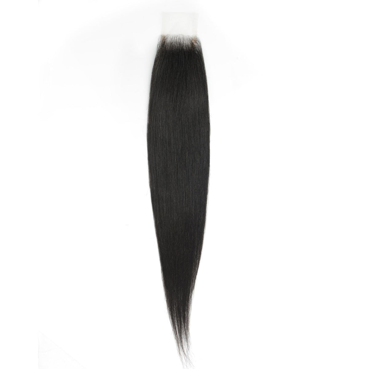 Yaki Straight 2x6 Transparent Lace Human Hair Closure Luxegan