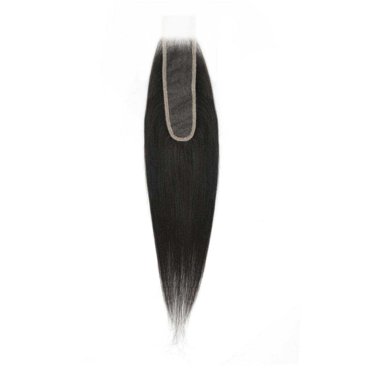 Yaki Straight 2x6 Transparent Lace Human Hair Closure Luxegan