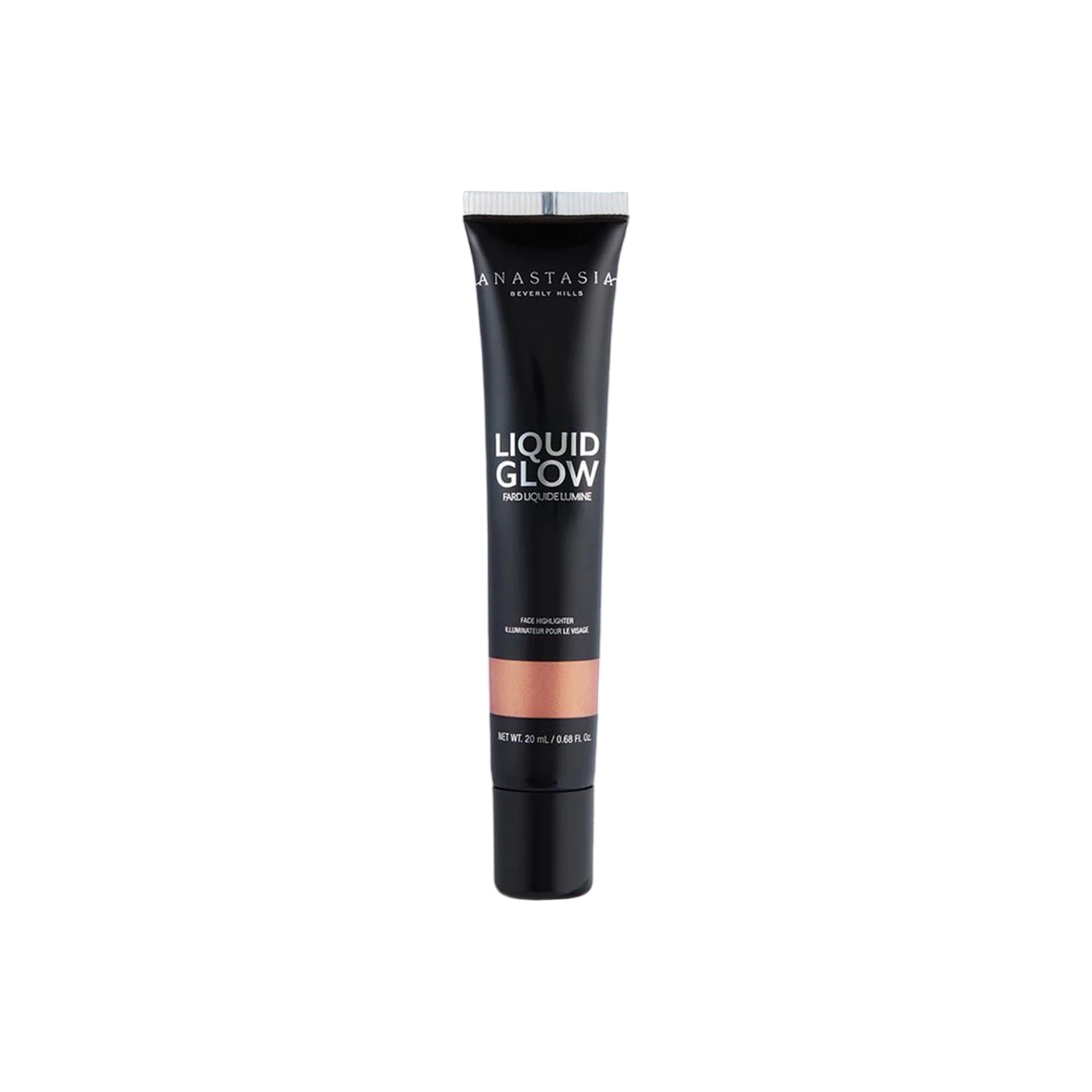 Anastasia Beverly Hills, Liquid Glow, Radiant, Liquid Highlighter, Rose Gold, For Face, 20 ml