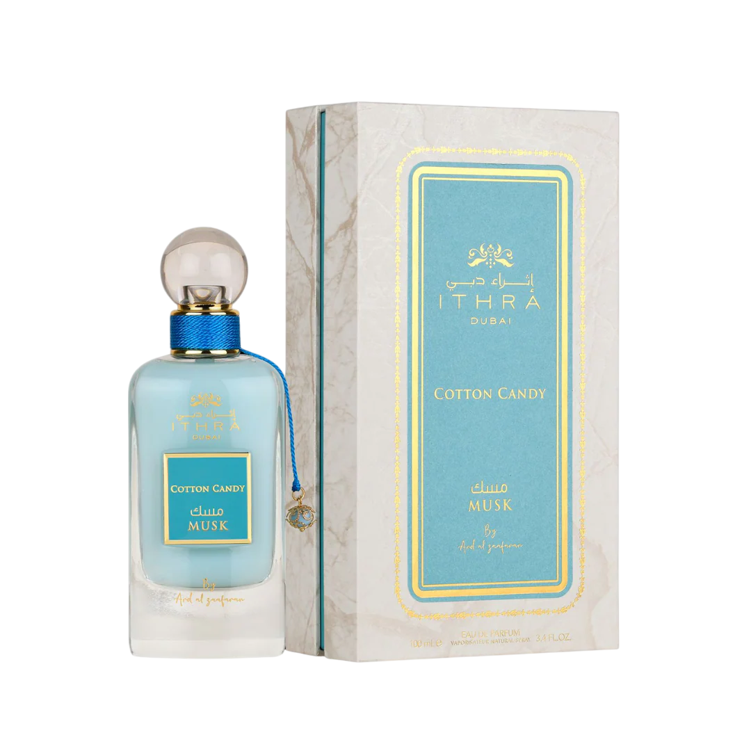 Ard Al Zaafaran, Cotton Candy Ithra Musk, Eau De Parfum, Unisex, 100 ml