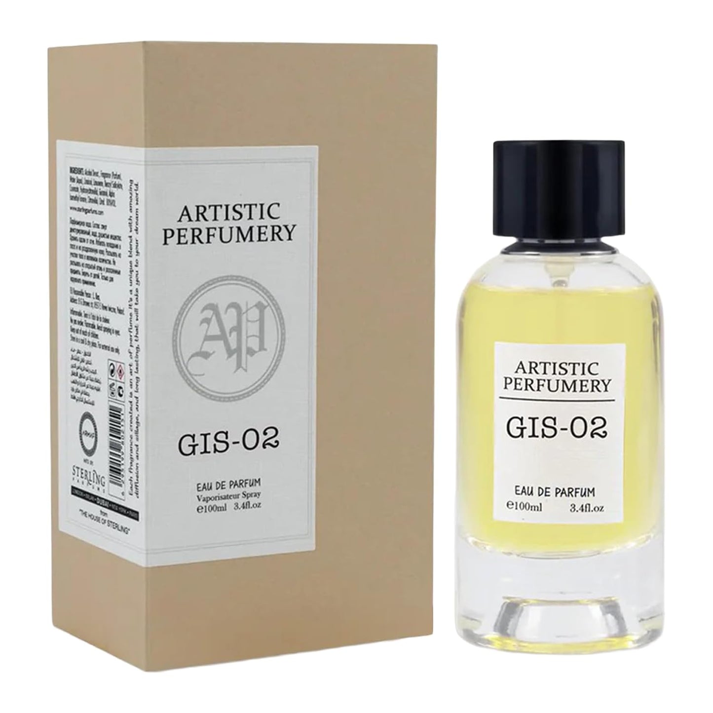 Armaf, Artistic Perfumery Gis-02, Eau De Parfum, Unisex, 100 ml
