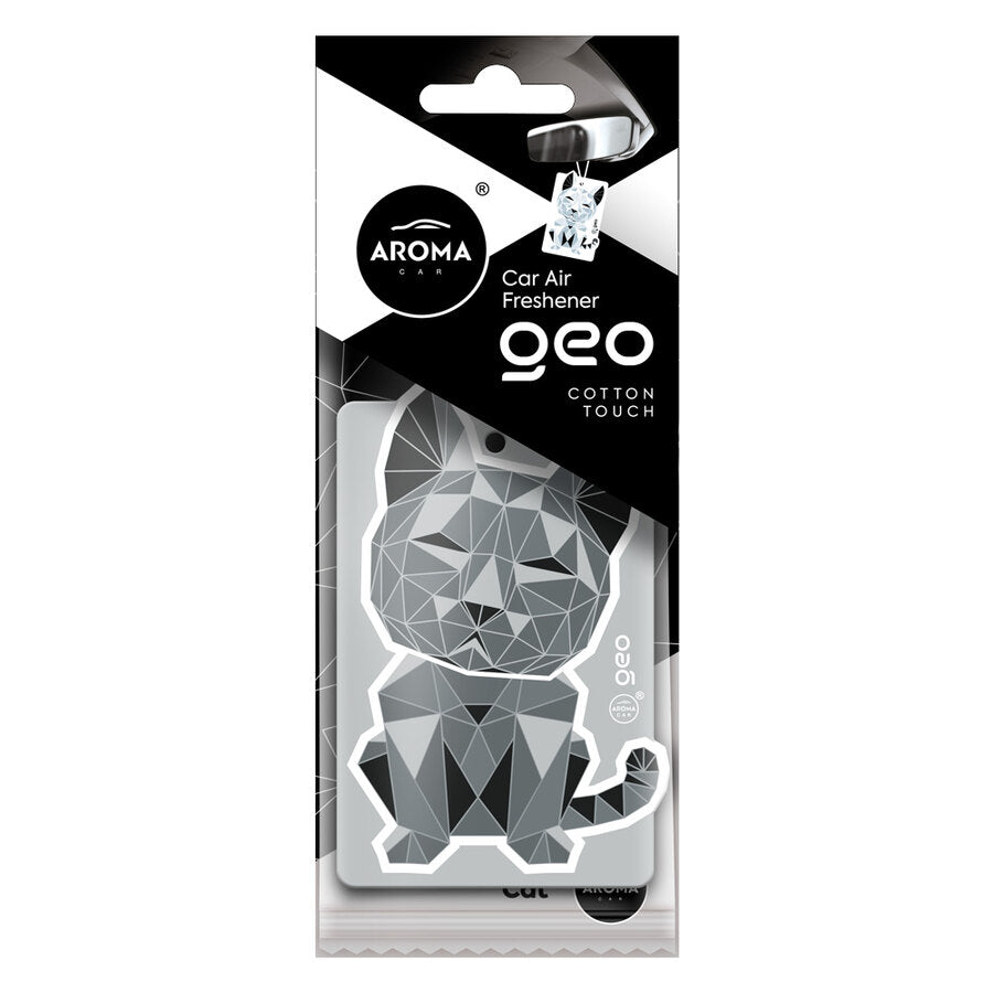 Aroma Car, Geo Cat, Cotton Touch, Car Air Freshener