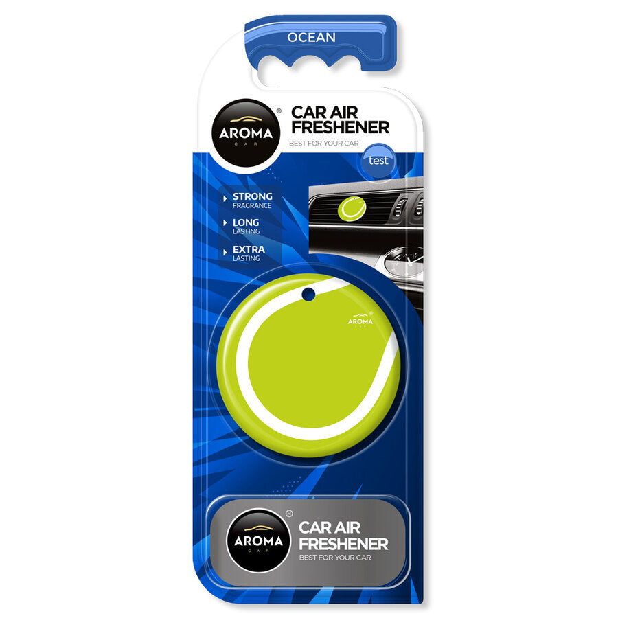 Aroma Car, Tennis, Ocean, Car Air Freshener