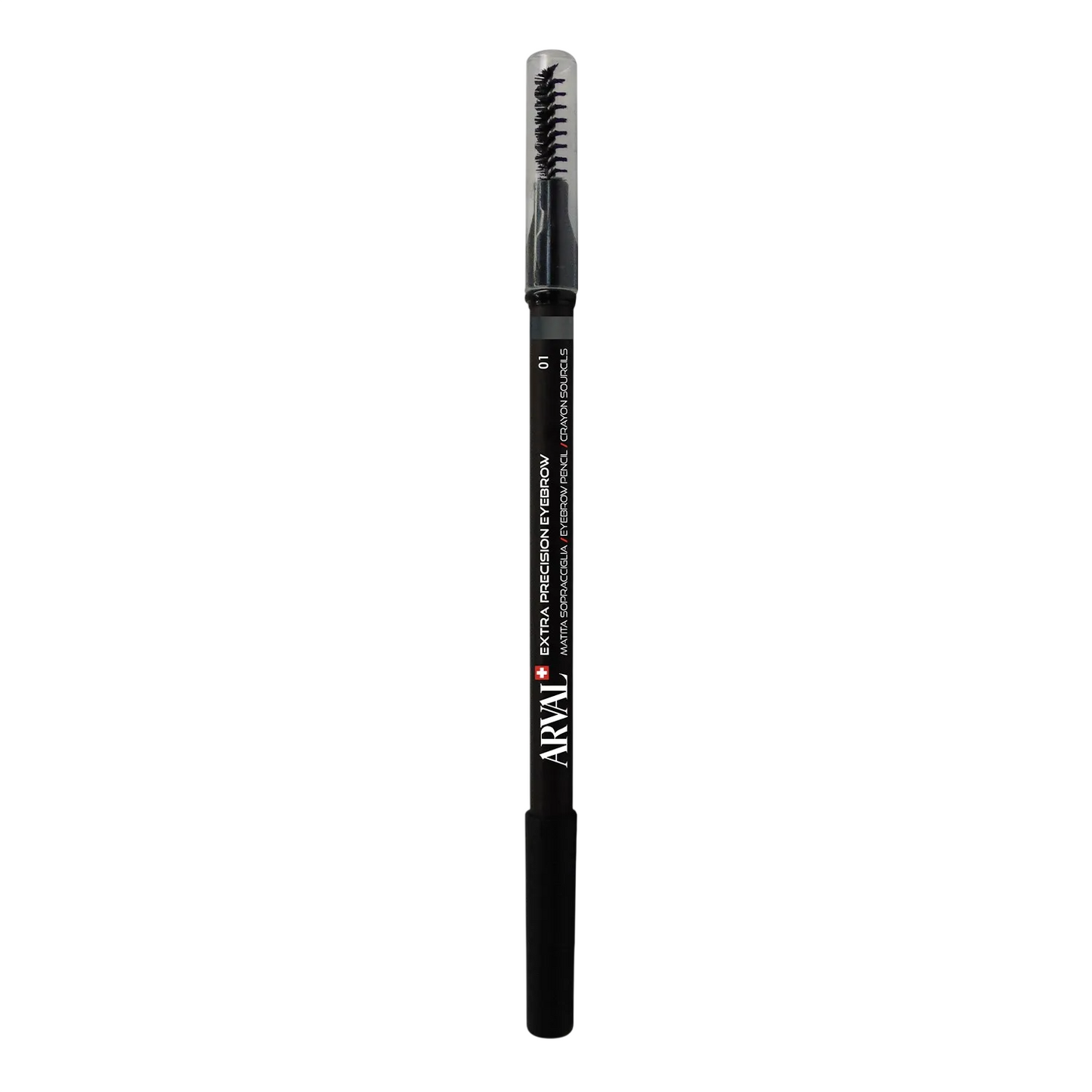 Arval, Matita Sopracciglia, Double-Ended, Eyebrow Cream Pencil, N1, Antracite, 1.19 g