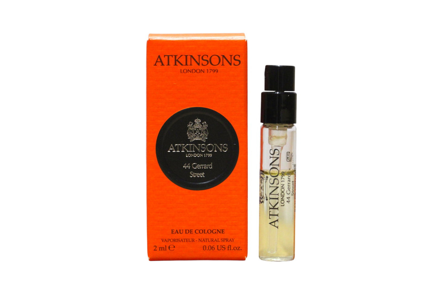 Atkinsons, 44 Gerrard Street, Eau De Cologne, Unisex, 2 ml *Vial