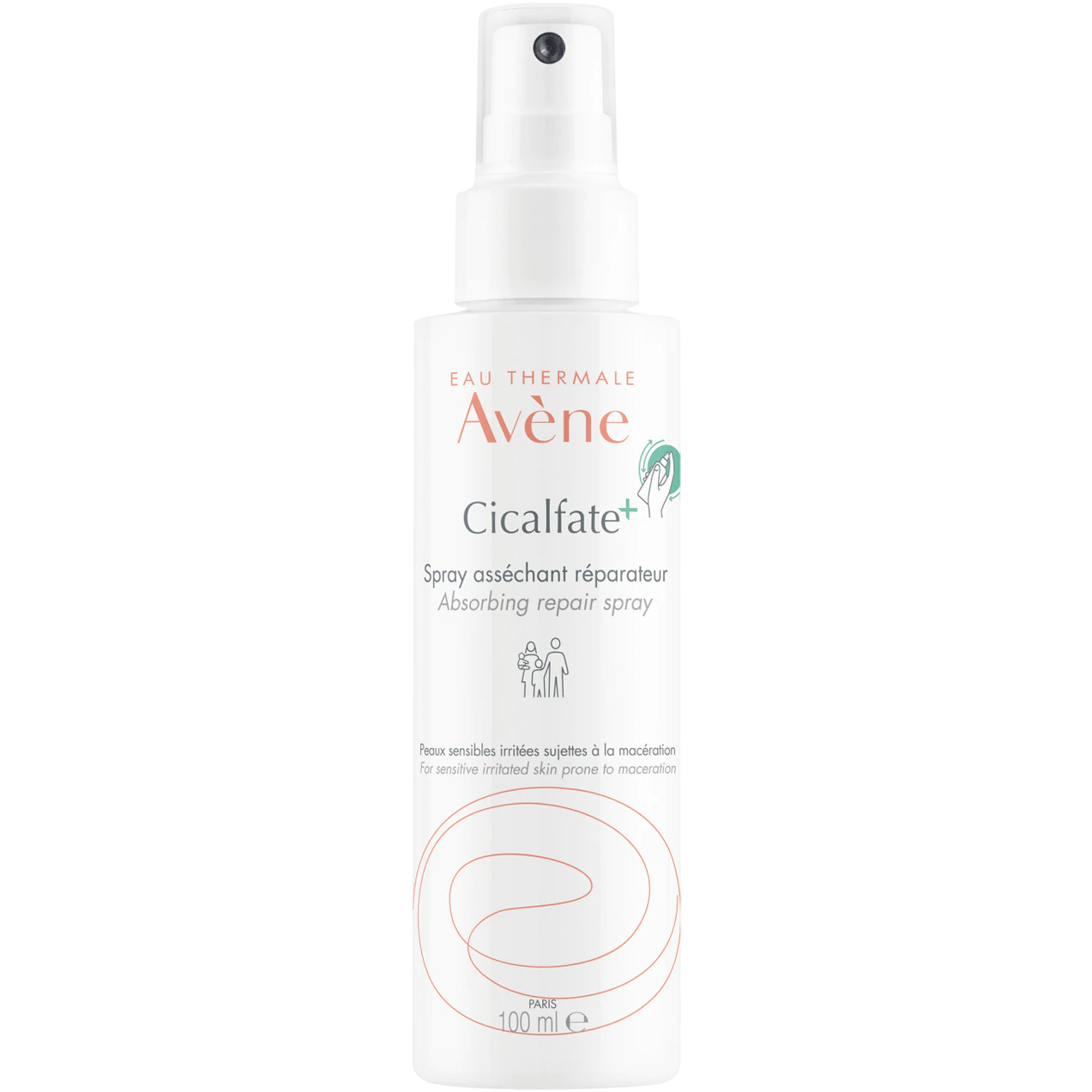 Avene, Cicalfate+, Reparative, Mist Spray, Face & Body, 100 ml