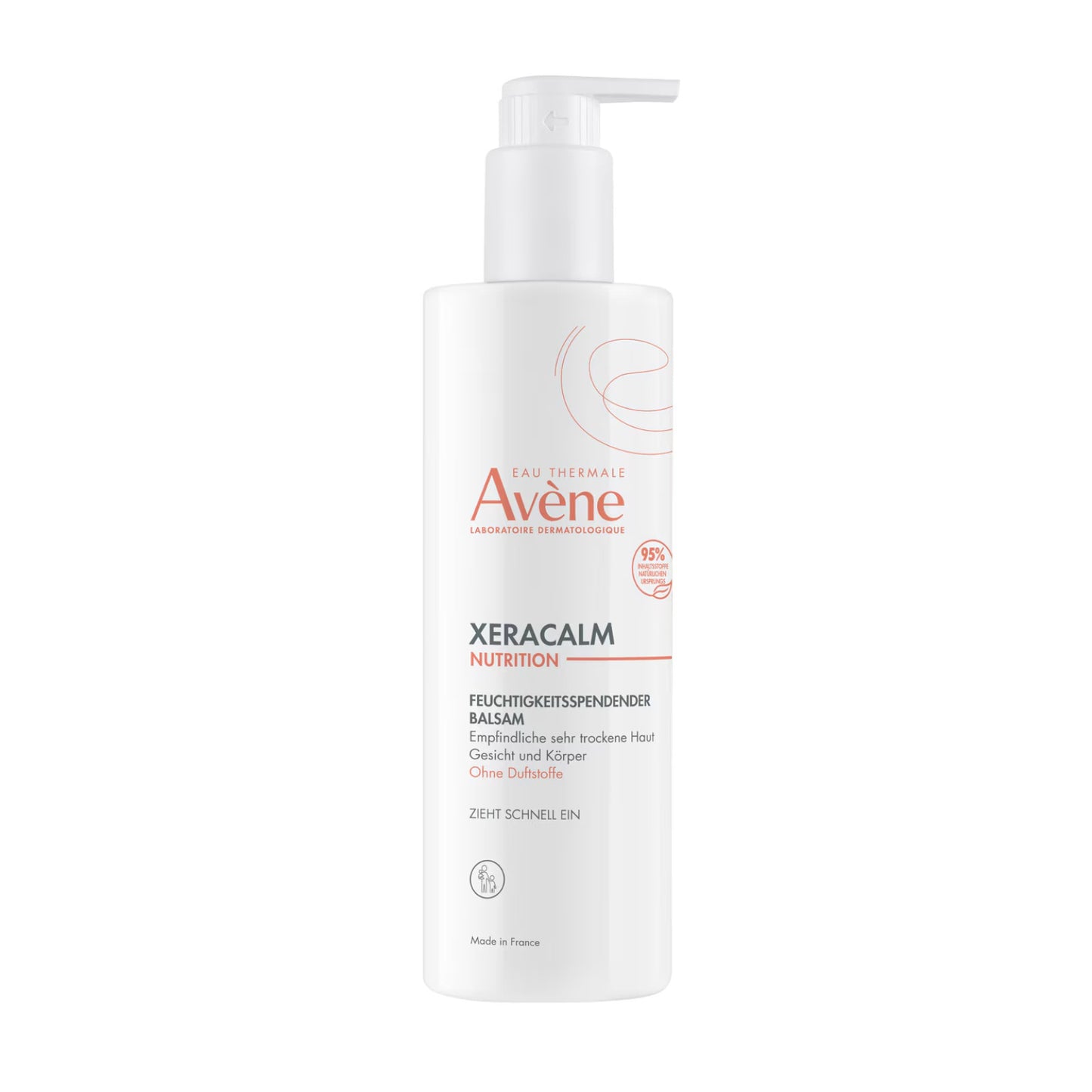 Avene, Xeracalm, Hydrating, Balm, Body, 400 ml