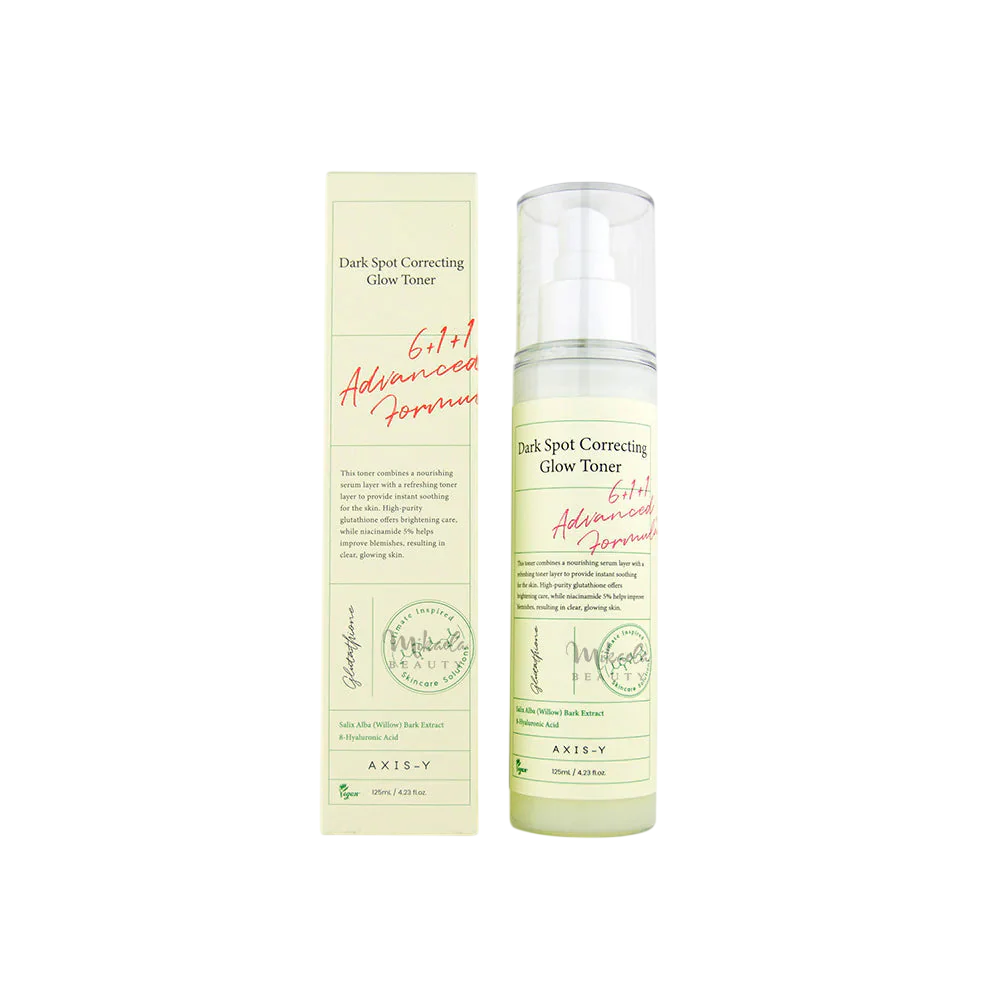 Axis-Y, Dark Spot Correcting Glow, Exfoliating Toner, 125 ml