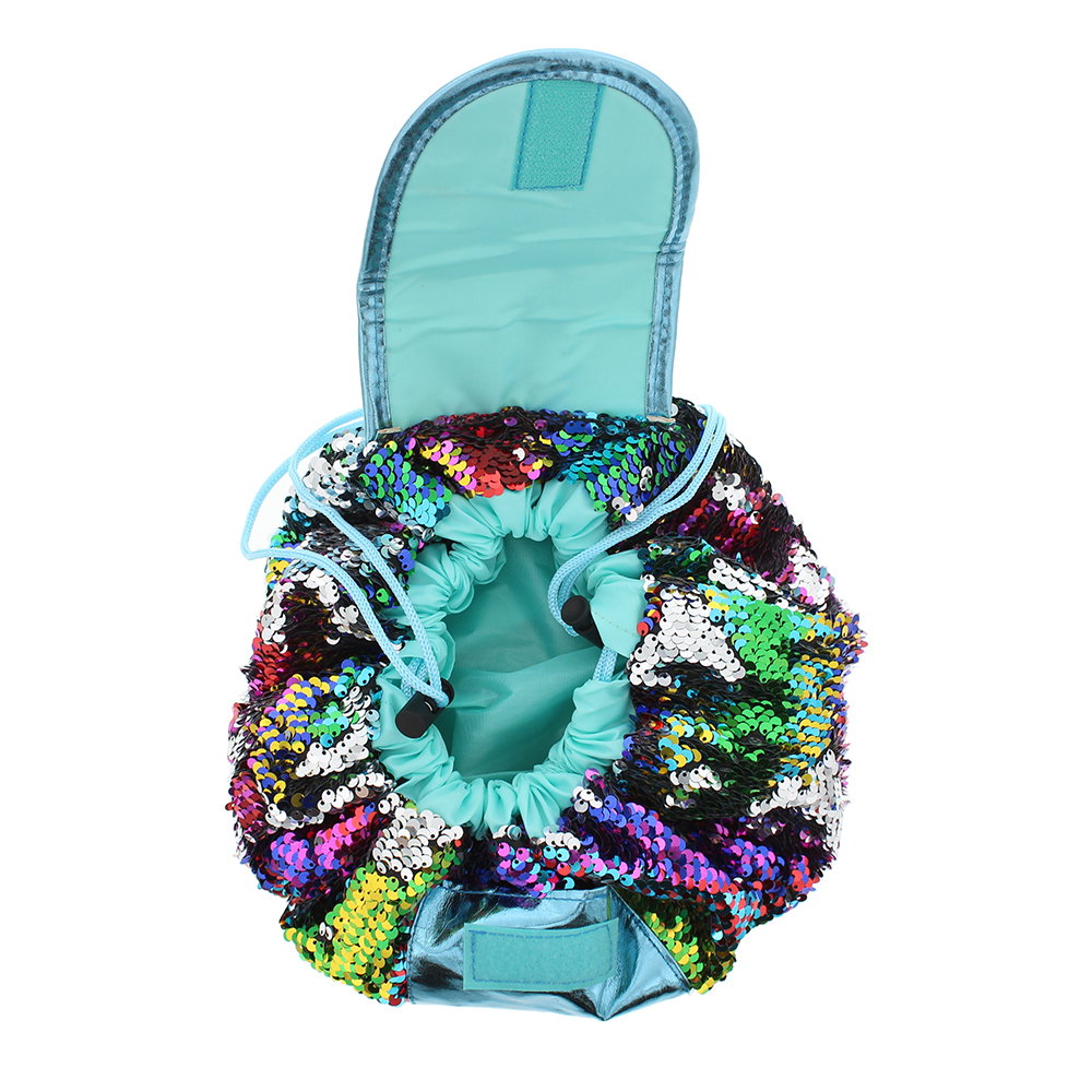 Bags Unlimited, Sequin, GWP Textile Pouch, Rainbow