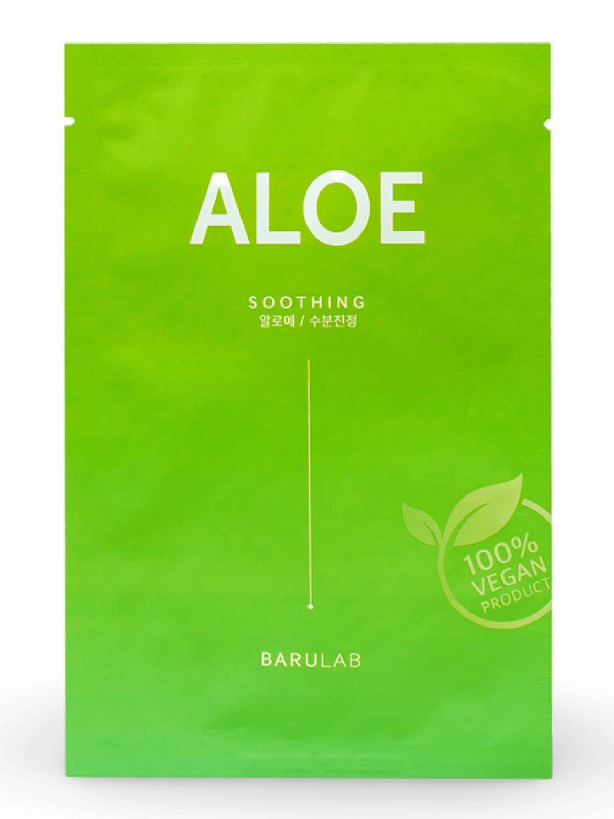 Barulab, Aloe, Soothing, Sheet Mask, For Face, 23 g