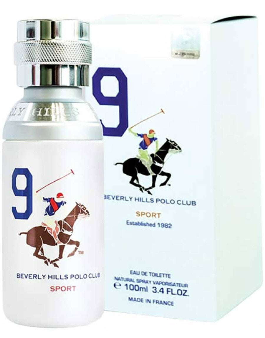 Beverly Hills Polo Club, 1982 - Sport 9, Eau De Toilette, For Men, 100 ml - view 2