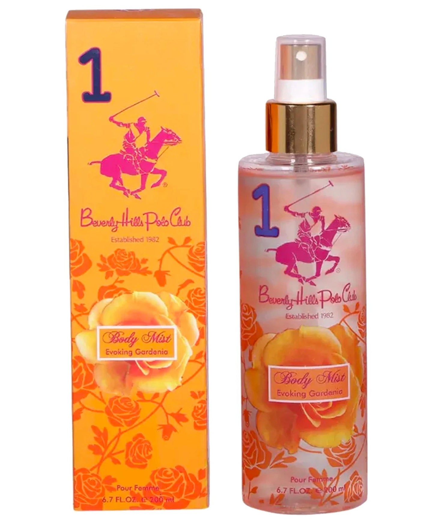 Beverly Hills Polo Club, Evoking Gardenia, Body Spray, 200 ml - view 2