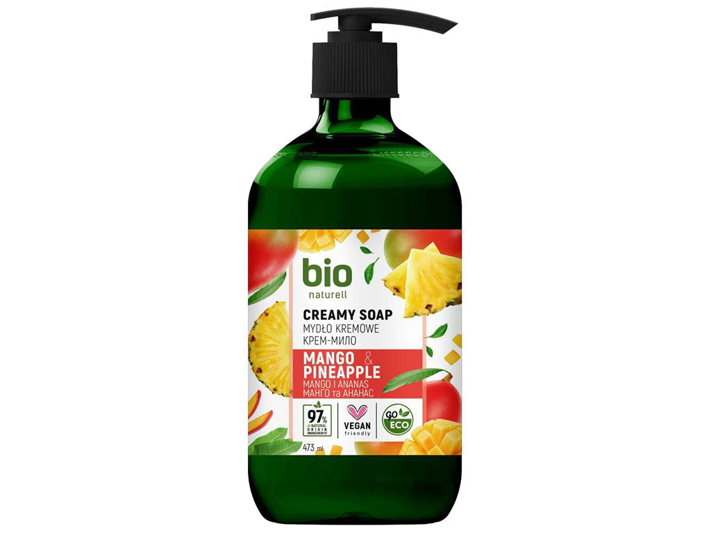 Bio Naturell, Bio Naturell, Mango & Pineapple, Liquid Soap, For Hands, 437 ml