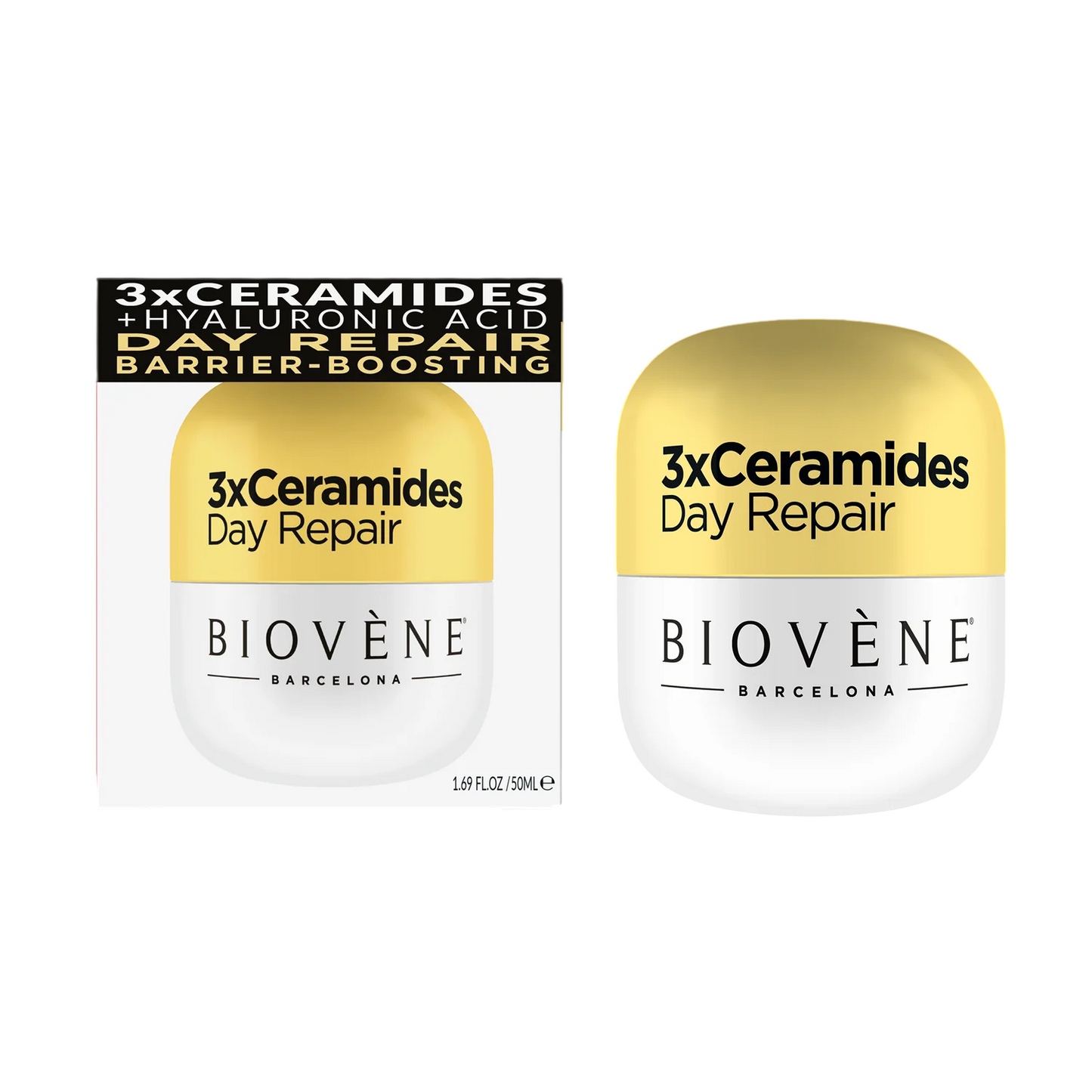 Biovene, 3xCeramides, Intense Hydration, Day, Cream, For Face, 50 ml