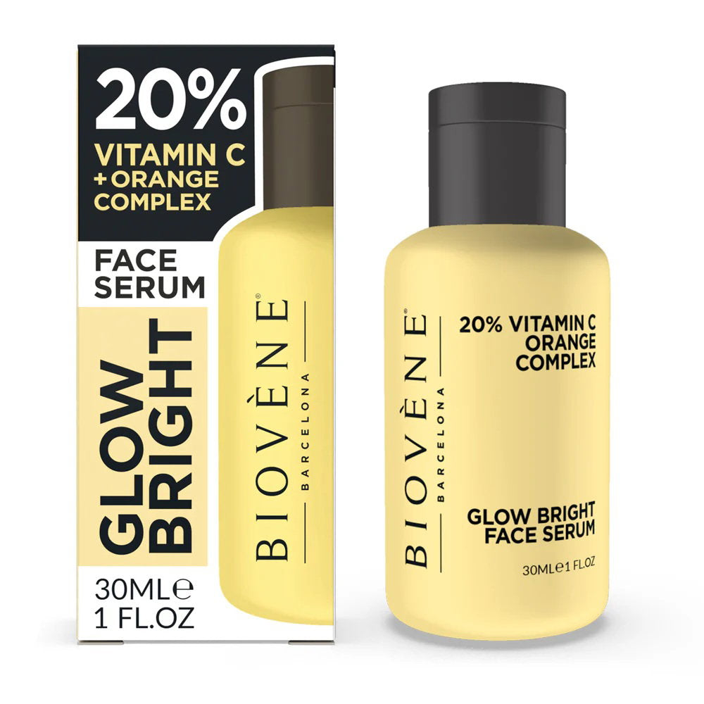 Biovene, Glow Bright, 20% Vitamin C, Brightening, Serum, For Face, 30 ml
