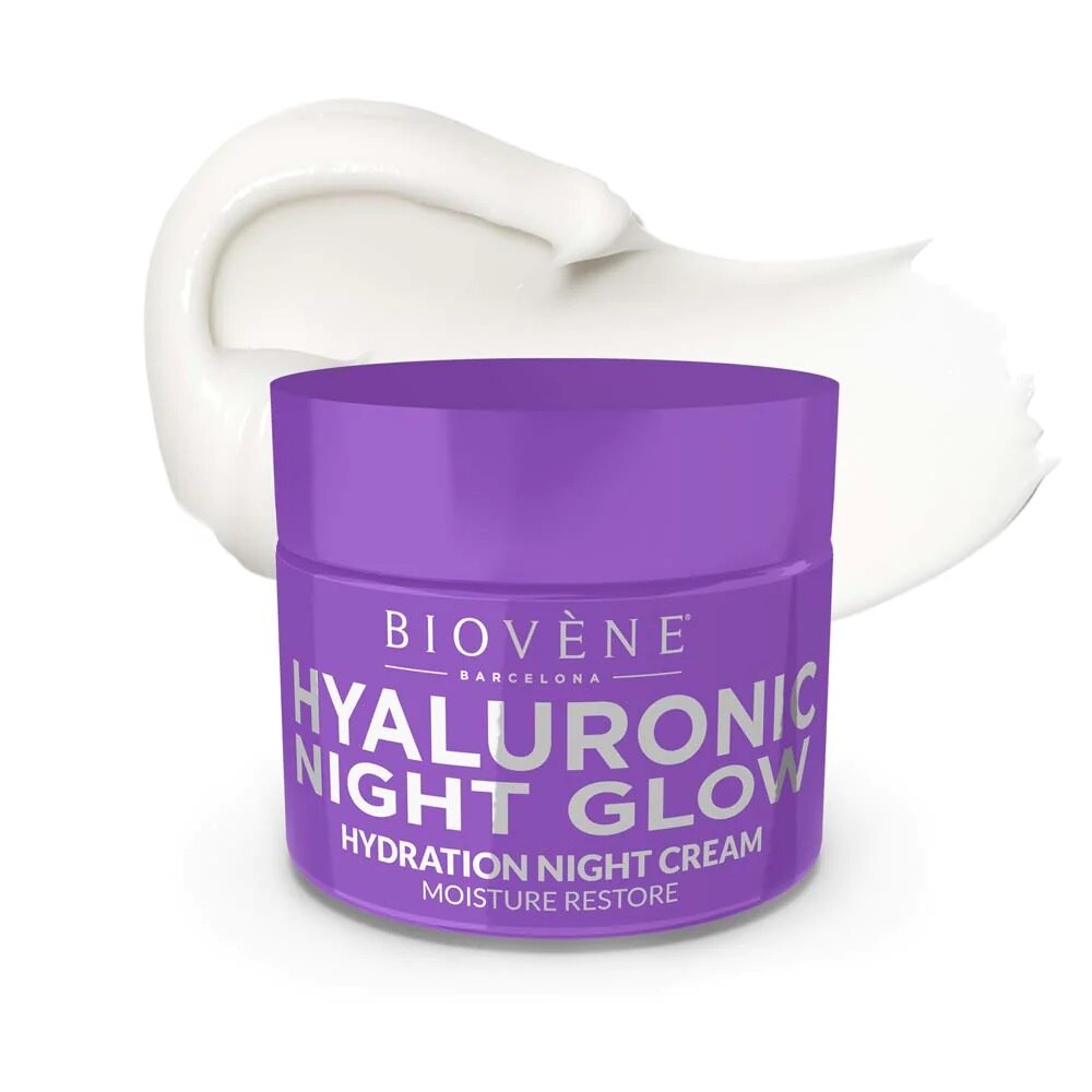 Biovene, Night Glow, Hydration, Night, Cream, For Face, 50 ml *Tester