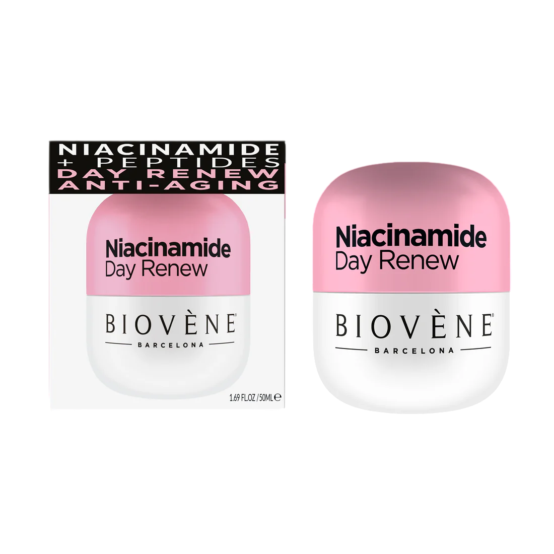Biovene, Niacinamide, Anti-Aging, Cream, For Face, 50 ml