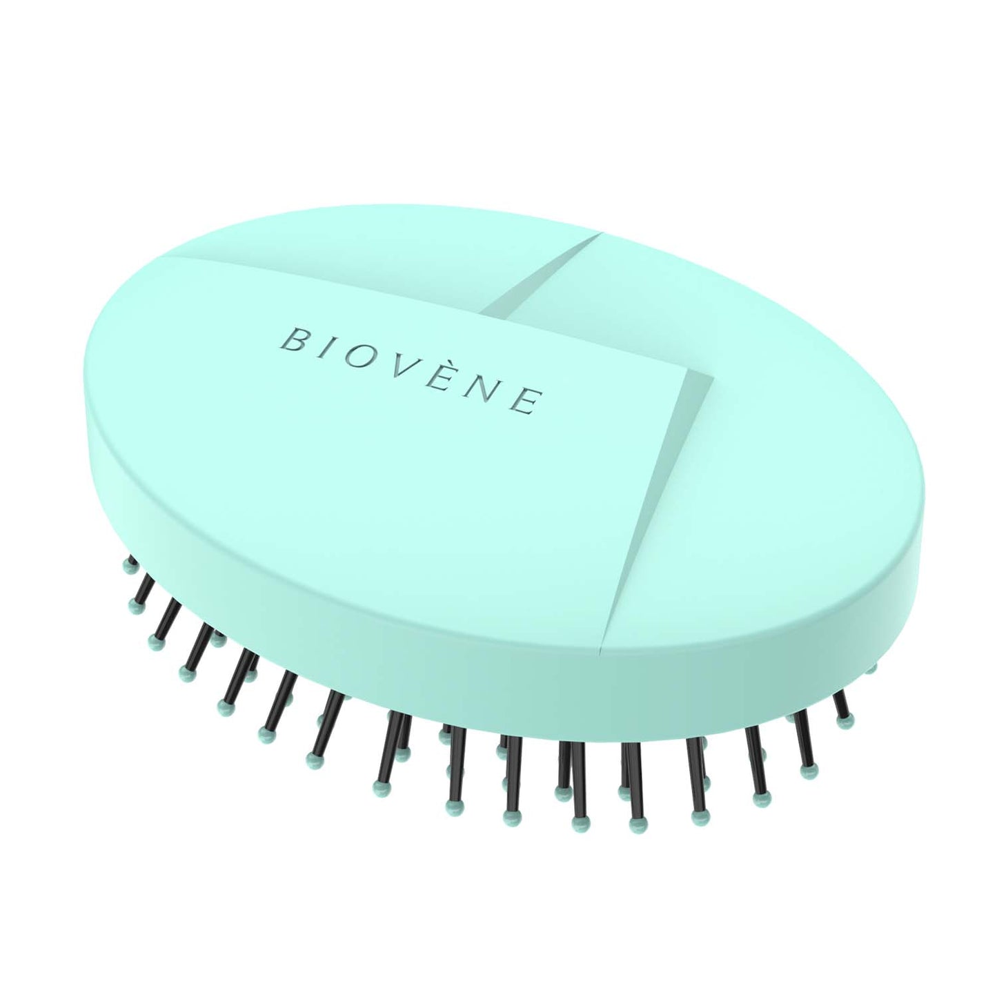 Biovene, The Conscious, Compact, Hair Brush, Mint Green, Detangling