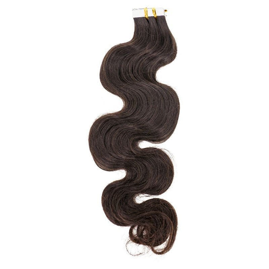 Raw Body Wave 100% Human Hair Tape In Extensions Luxegan