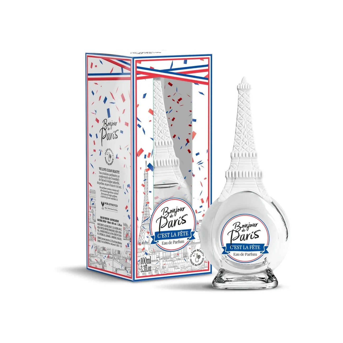 Bonjour de Paris, C'est la fête, Eau De Parfum, For Women, 50 ml