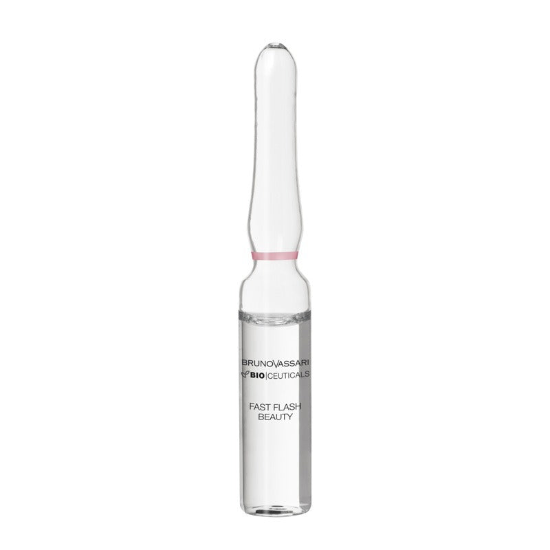 Set, Bruno Vassari, Bio Ceuticals Fast Flash Beauty, DMAE, Anti-Ageing, Ampoules Treatment Serum, For Face