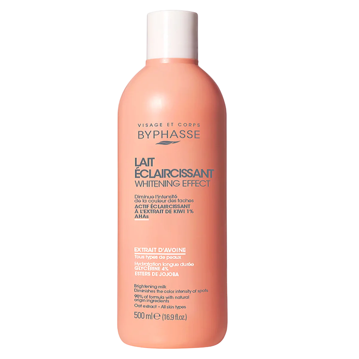 Byphasse, Byphasse, Oat Extract, Whitening, Body Milk, 500 ml *Tester