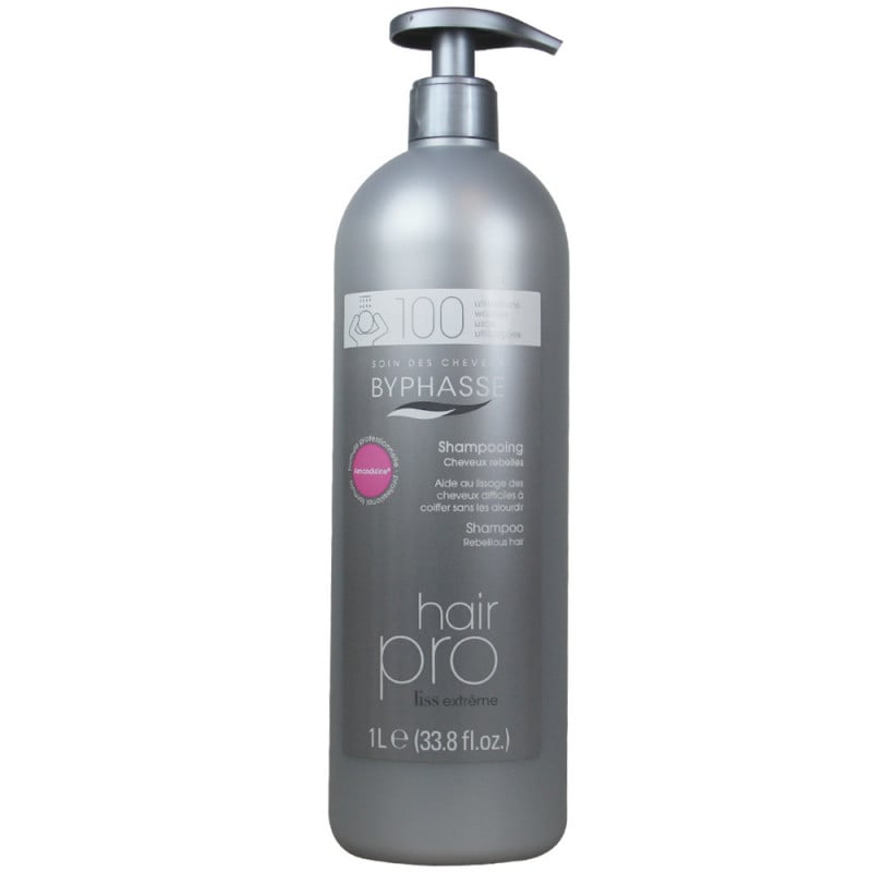 Byphasse, Pro Liss, Hair Shampoo, For Smoothening, 1000 ml *Tester