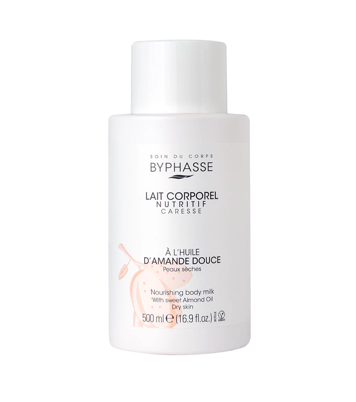 Byphasse, Sweet Almond, Nourishing, Body Milk, 500 ml