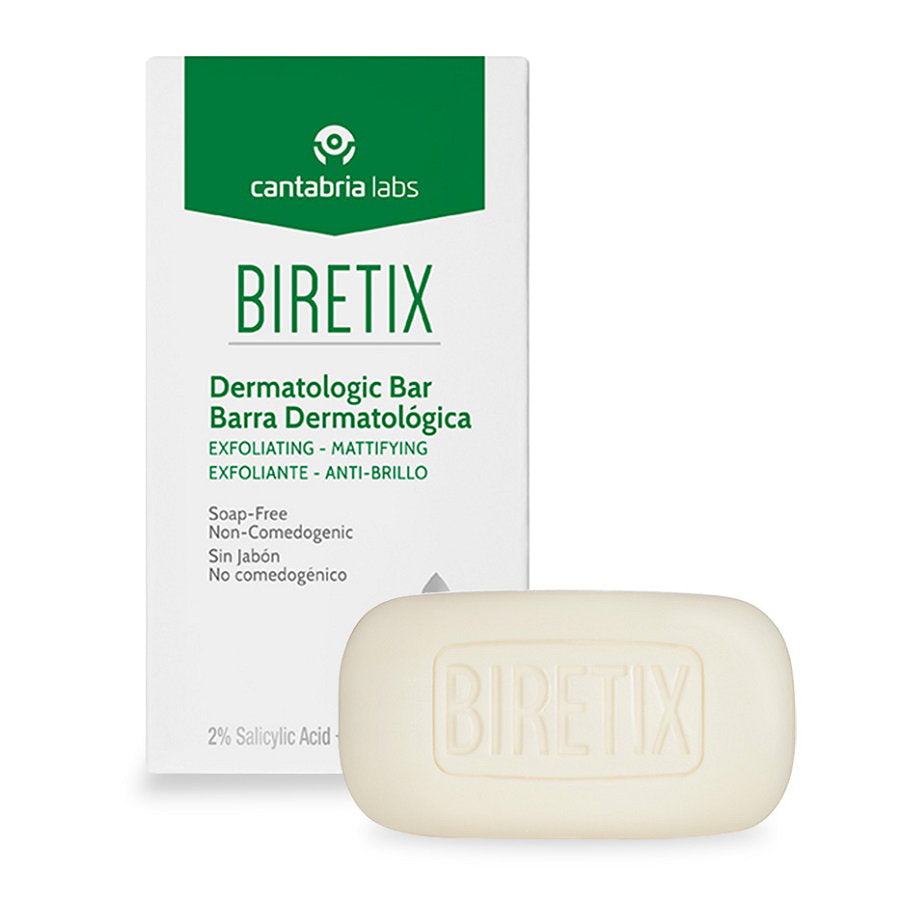 Cantabria Labs, Biretix, Exfoliating, Cleansing Bar, For Face, 80 g