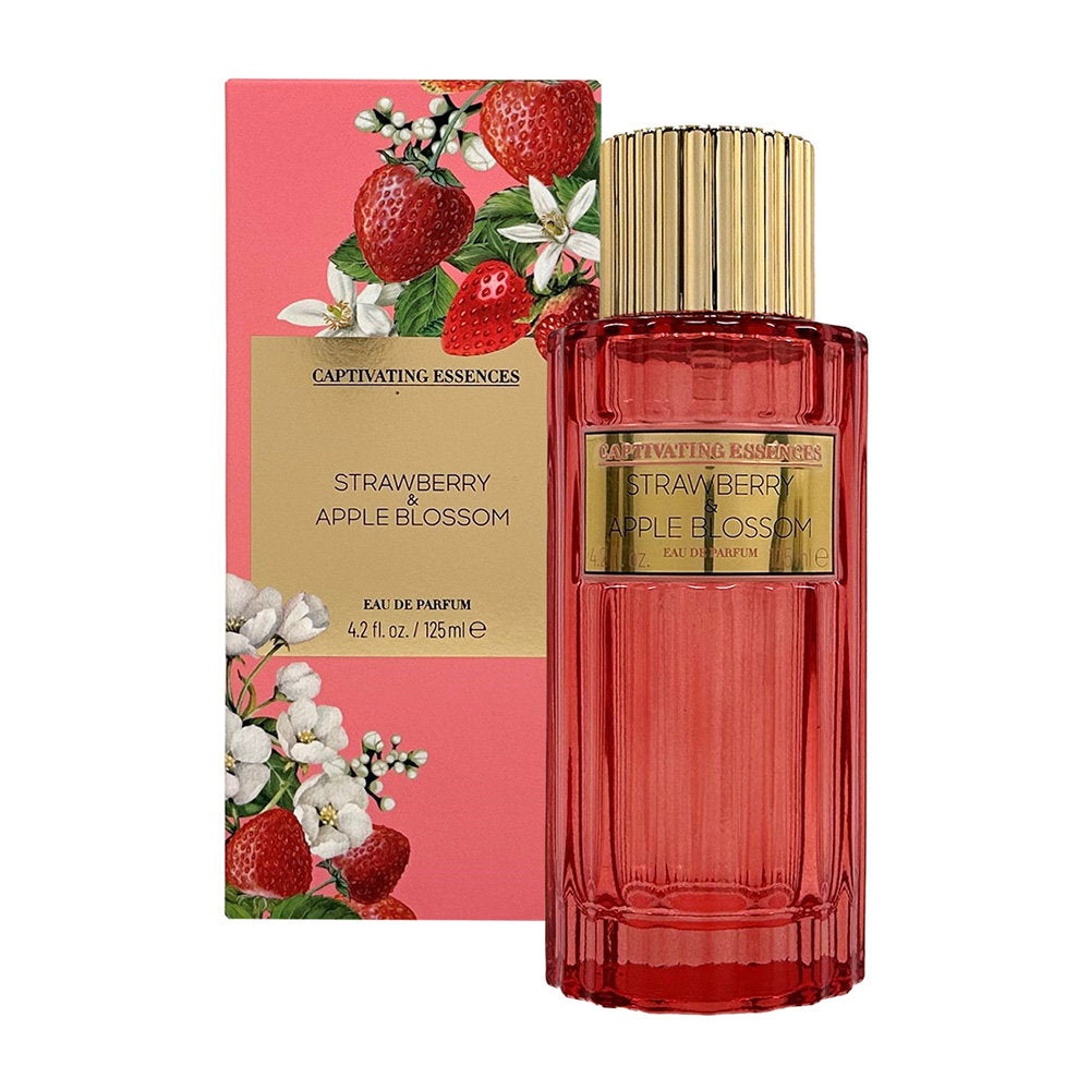 Captivating Essence, Strawberry & Apple Blossom, Eau De Parfum, For Women, 125 ml