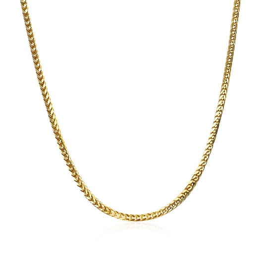 Cadena Franco de Oro Amarillo de 18k (1.60 mm)