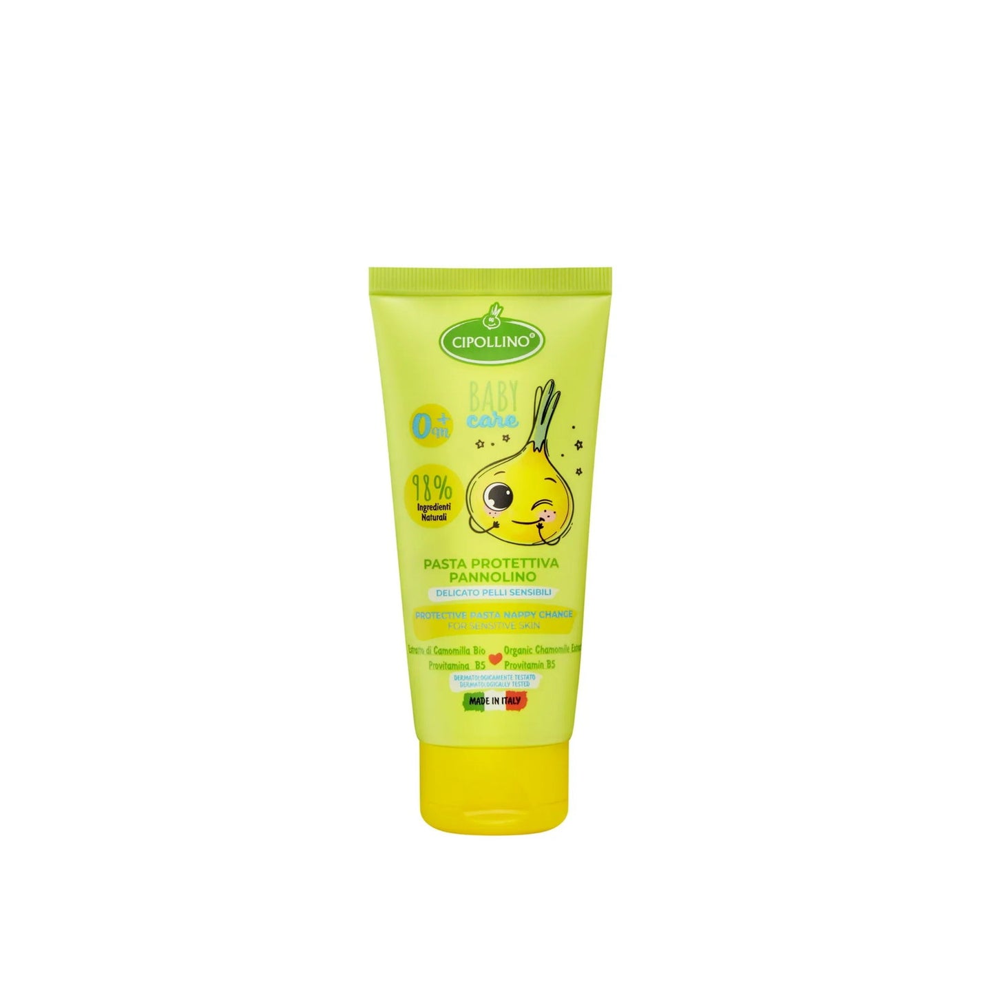 Cipollino, Protective Pasta, Protecting, Day & Night, Cream, Nappy Area, 100 ml