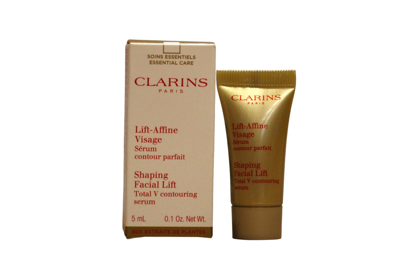 Clarins, V Shaping Facial Lift, Hyaluronic Acid, Lifting, Day & Night, Serum, For Face, 5 ml