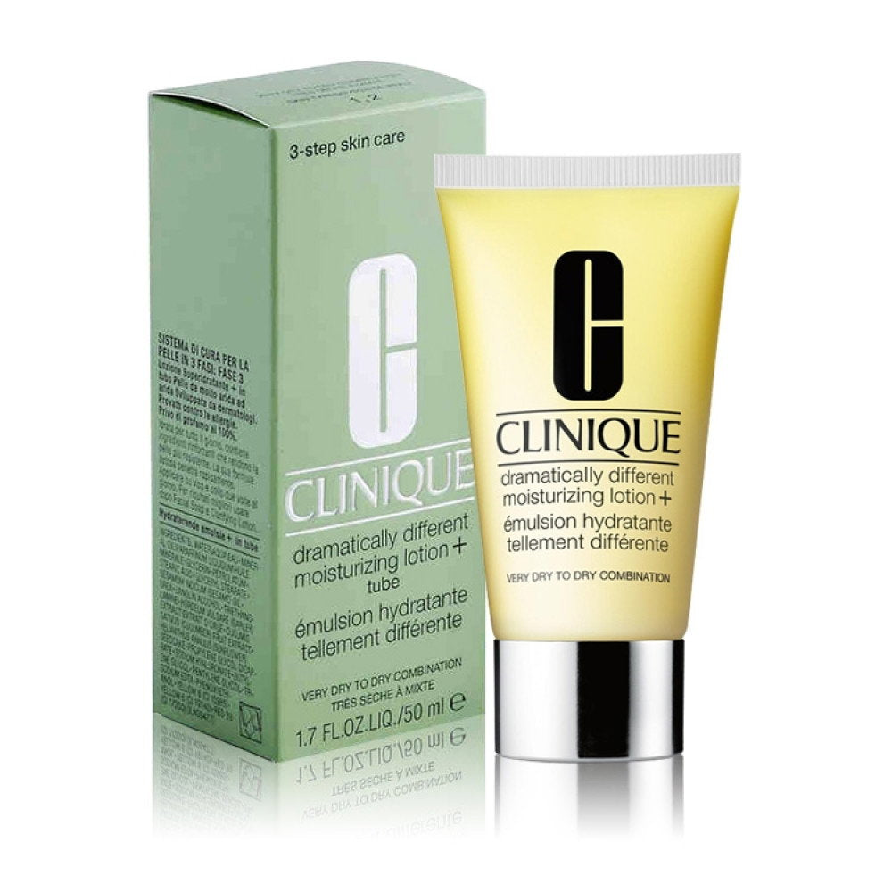 Clinique, Dramatically Different Lotion+, Fragrance Free, Moisturizing, Day & Night, Lotion, For Face, 50 ml